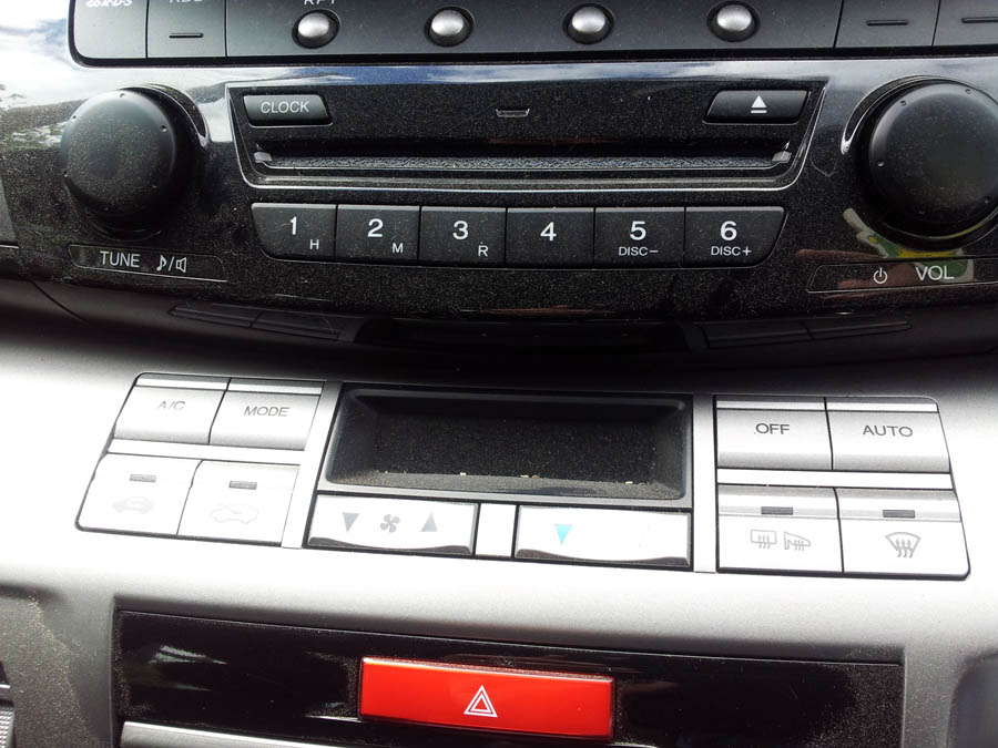 Honda FRV I-VTEC SE heater-control-panel